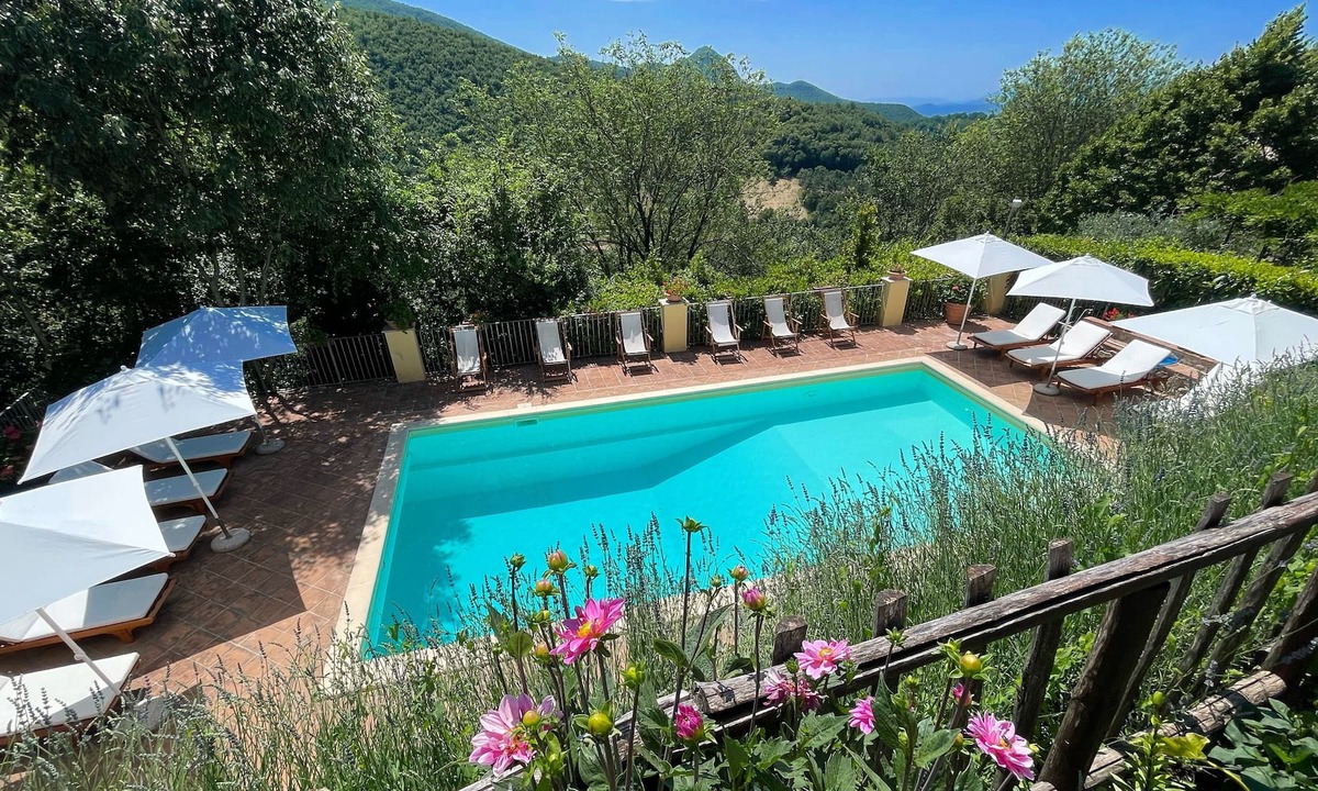 Spoleto Villa | 01 Spoleto Splash - Private pool and grounds