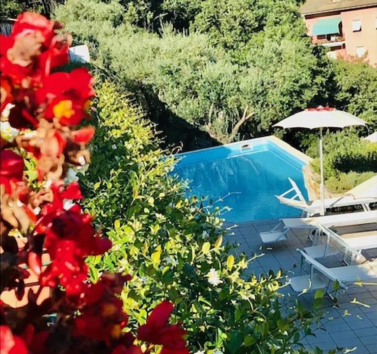Pieve Ligure Apartment | Agriturismo Le Pale 2 Swimming Pool and Parking