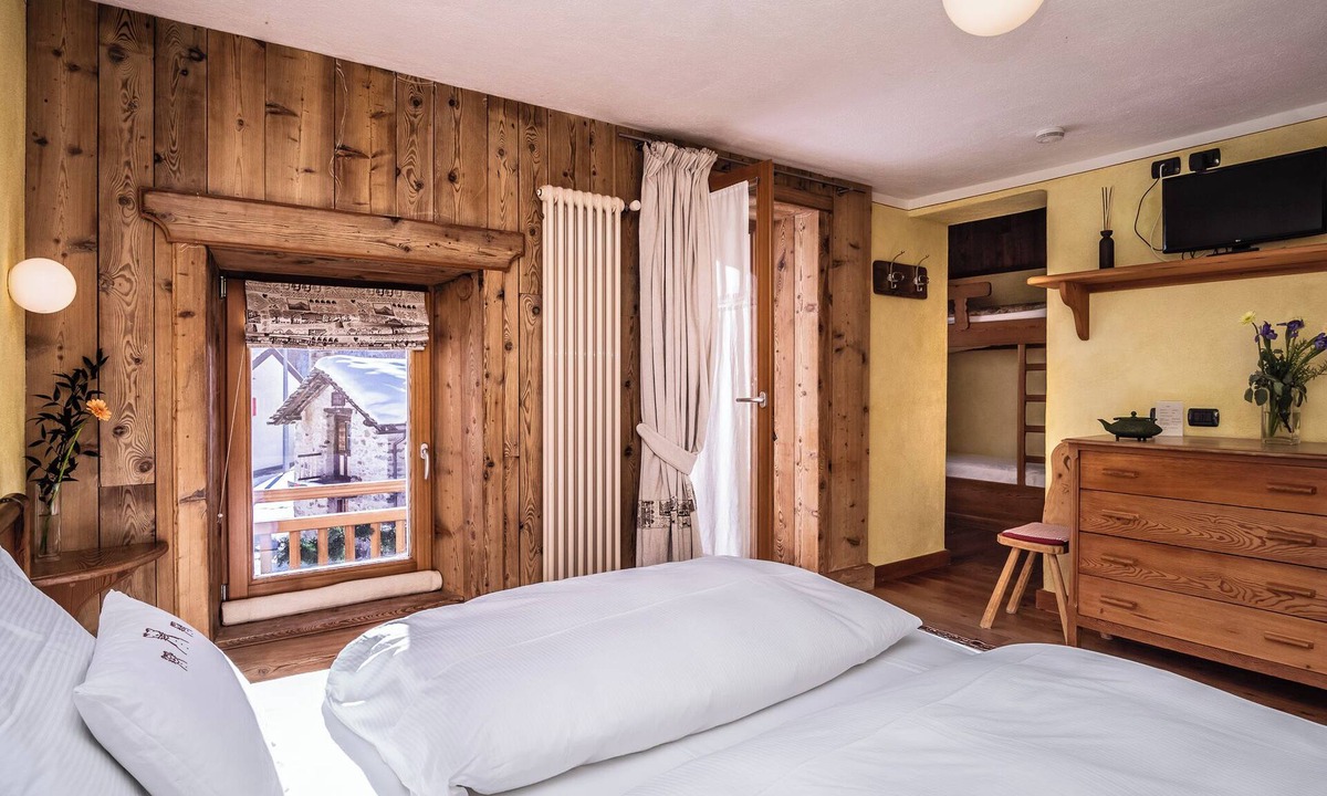 Gressoney-la-Trinite Bed & Breakfast | Anderbätt Camere e Cucina