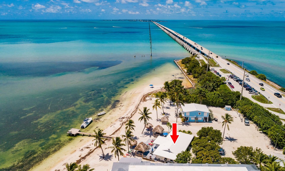 Layton House | Atlantic Ocean Beachfront Duplex With Private Dock and best beach