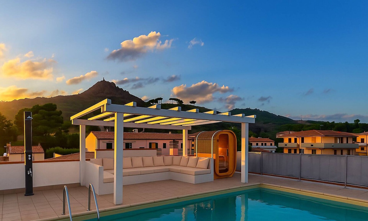 Porto Azzurro Apartment | Beautiful Penthouse on Elba Island with Private Heated Pool
