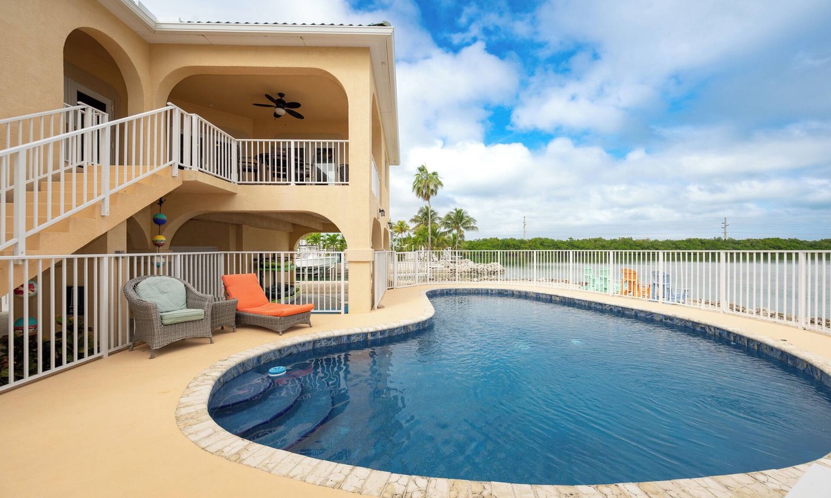 Cudjoe Key House | Captains Quarters - Cudjoe Key - Pool- Waterfront w/Boat Dock