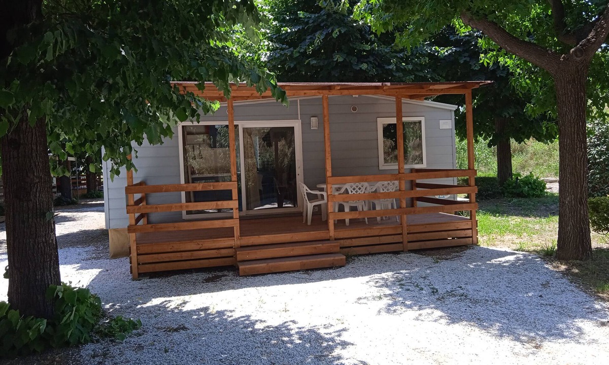 Ameglia Ski Chalet | Cinque Terre campsite chalet 328 near the sea