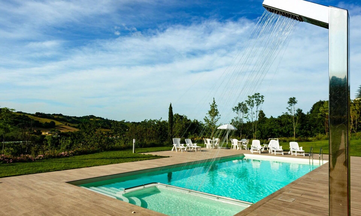 Urbino Villa | Cosy apartment in villa for 5 guests with WIFI, pool, TV and panoramic view, close to Urbino