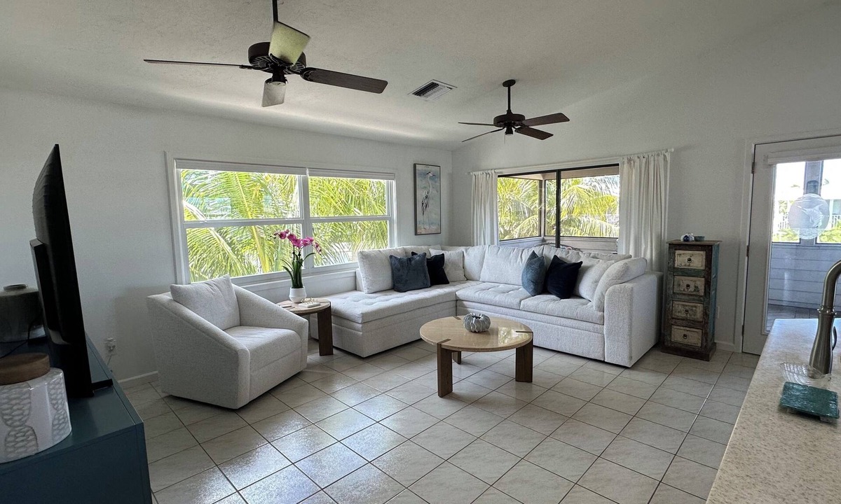 Cutthroat Harbor Estates House | Cozy spacious 2-BR in Cudjoe Key to explore the lower keys, 300 ft to open water
