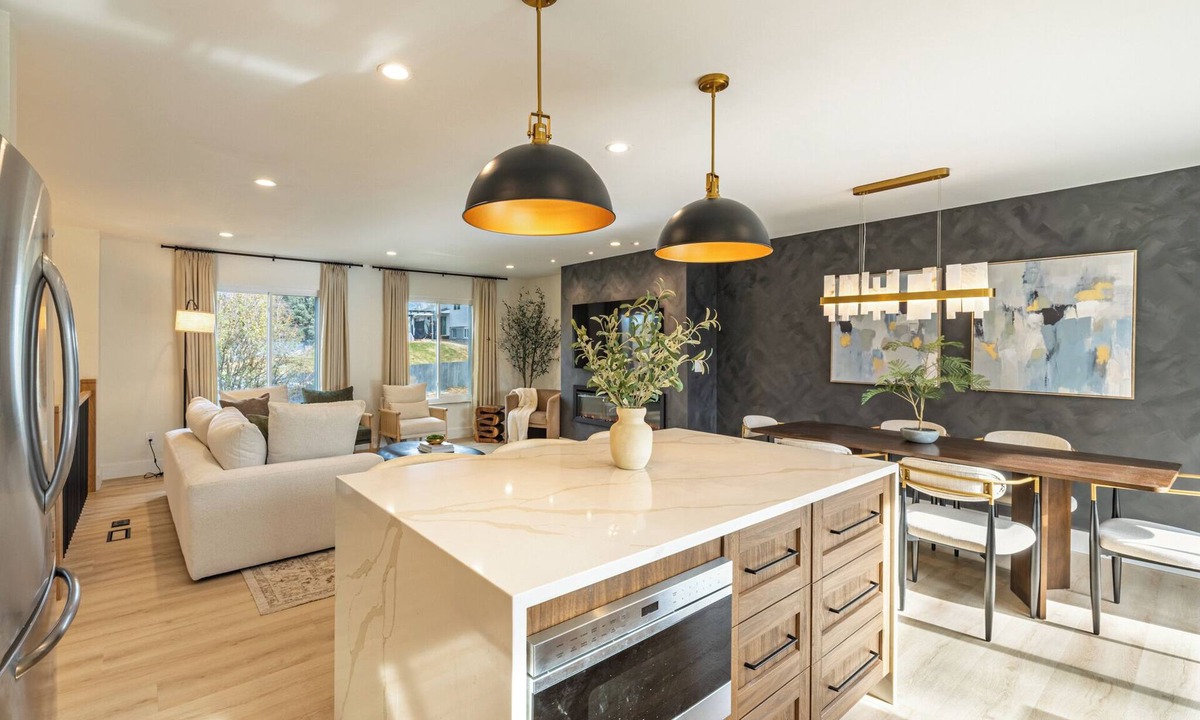 Castlewood House | Designer Centennial Home with 2 Living Rooms and Grill