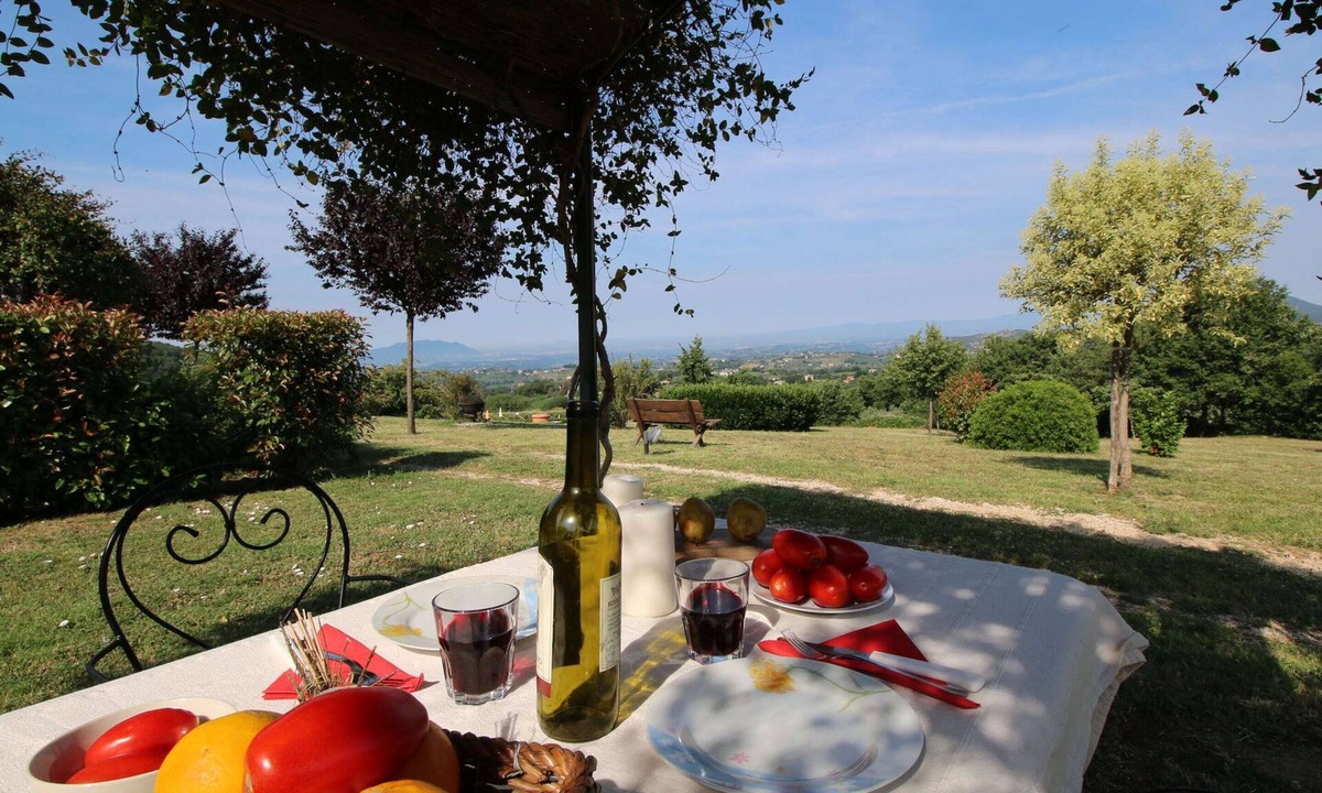 Casperia House | Farmhouse in Casperia With Pool & Scenic Views