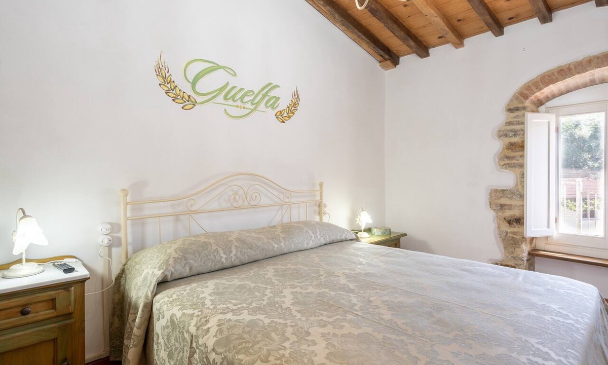 Bibbiena Apartment | Guelfa Room at La Campana d'Oro in the Heart of Casentino