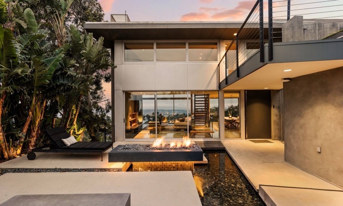 Hollywood Hills West House | Hollywood Hills Luxury Japanese Zen Retreat with Views, Hot Tub & 3 Bedrooms