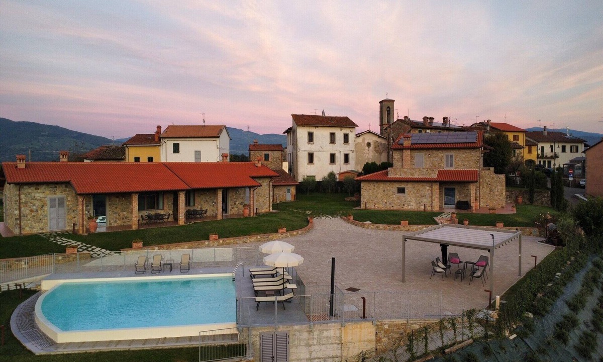 Poppi Apartment | Inviting apartment in Poppi with patio