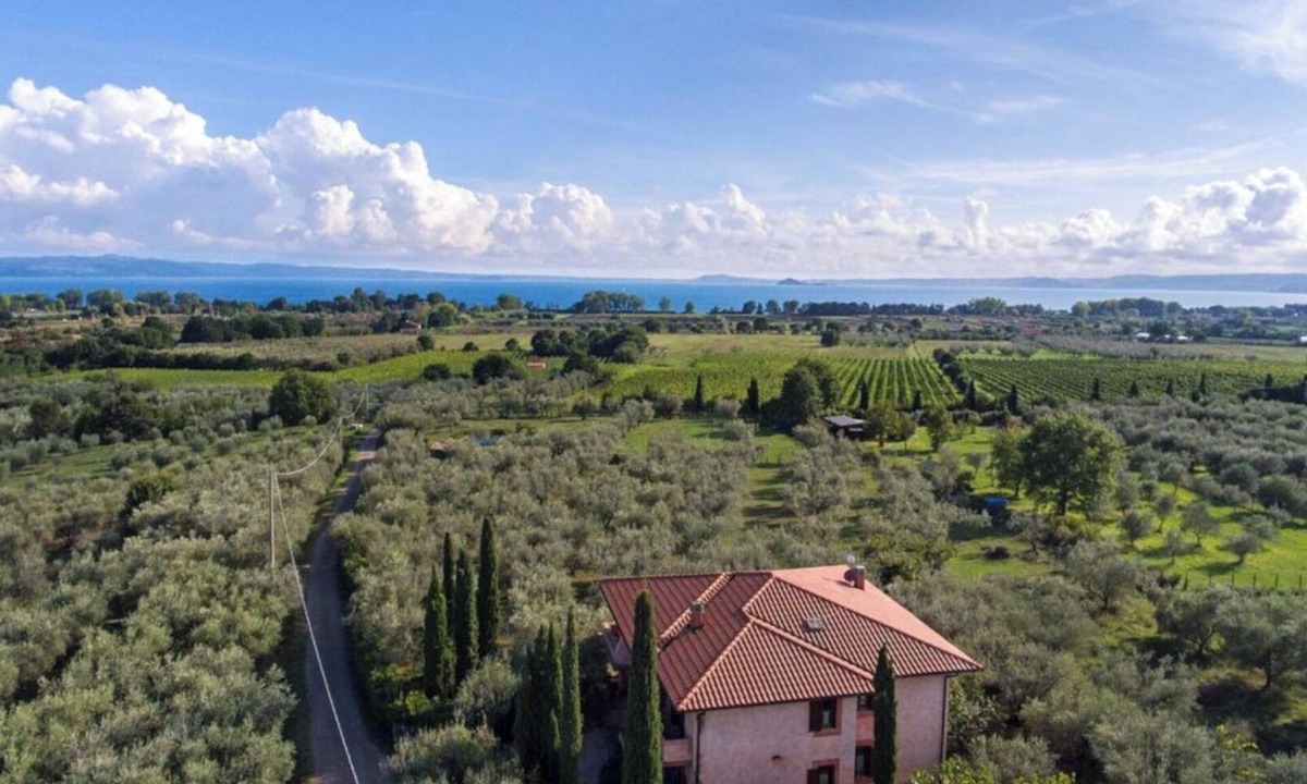 San Lorenzo Nuovo Apartment | Italian country villa in midst of an olive grove overlooking the Bolsena Lake