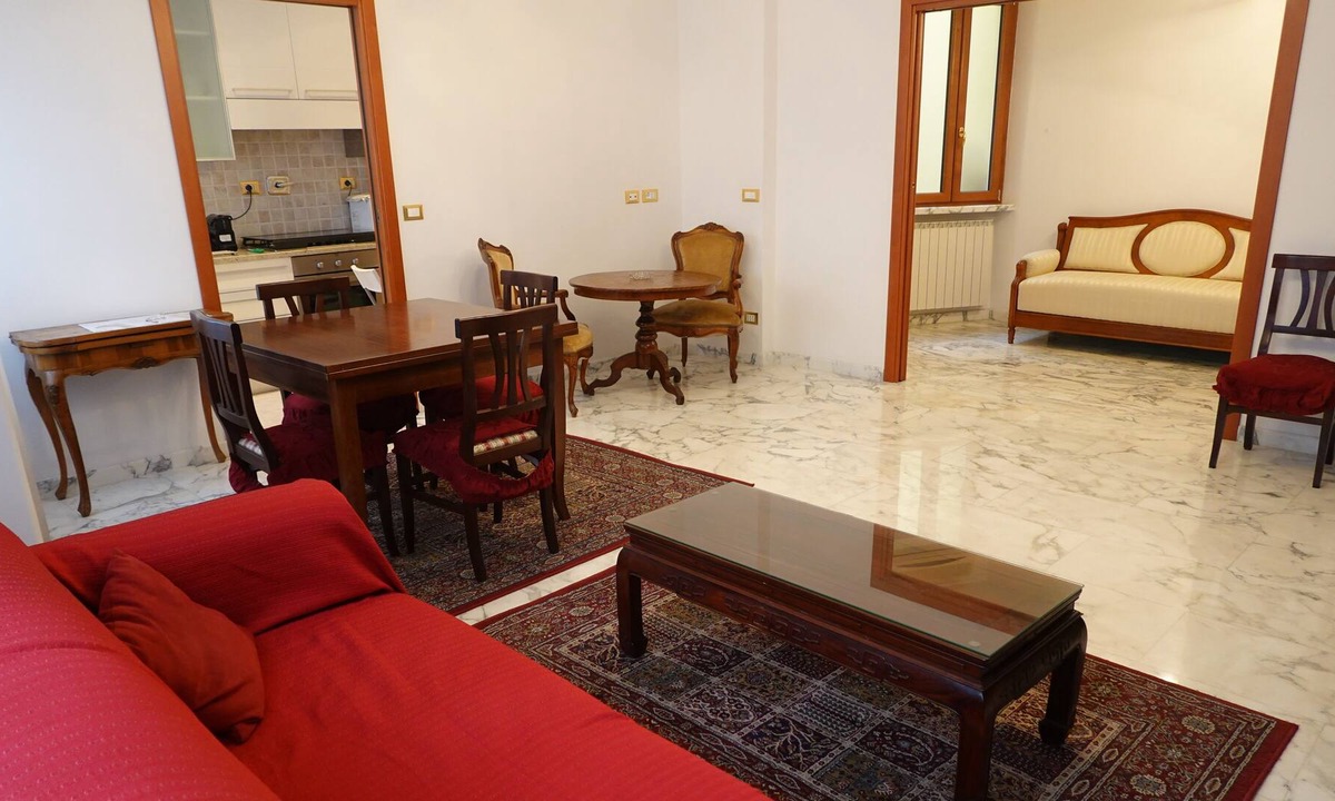 Quartiere XV Della Vittoria Apartment | Jacuzzi, 2 bedrooms, 2 bathrooms, living room, terrace, kitchen, wifi, A/C