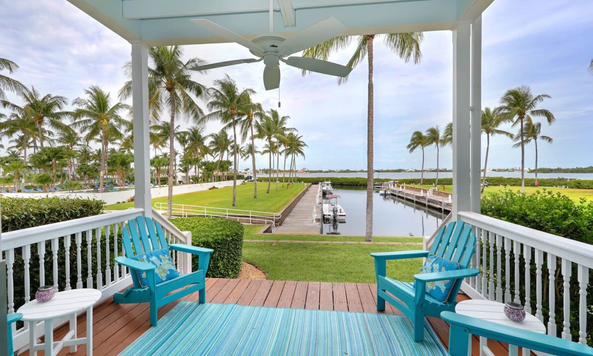Marathon House | Key Lime Villa #42 Indigo Reef | Boat Slip + Sunset