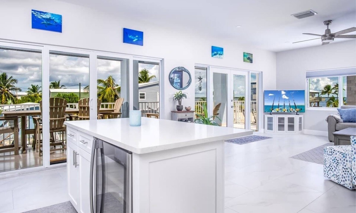 Sands House | Keys Breeze | 2 bedroom, 2 bath canalfront home