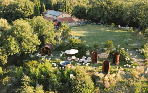 Monteverdi Marittimo Apartment | La Gualda Vecchia alloggi di charme immersi nel Giardino Emozionale, extra outdoor SPA