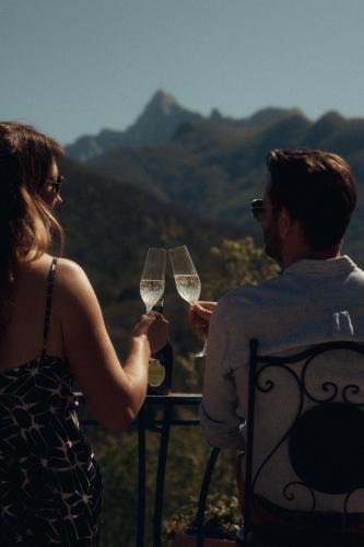 Gassano Apartment | Le Case di Rosie, Tuscan Mountain View apartment, Pool