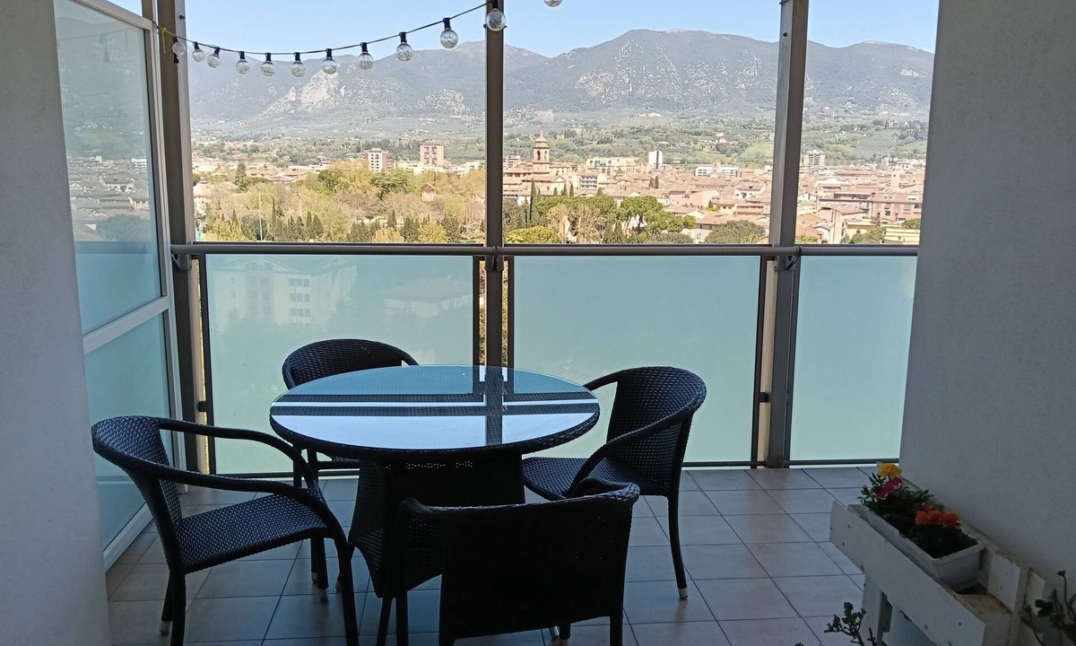 Terni Apartment | LUNGON PANORAMA terrace view of historic center and mountains