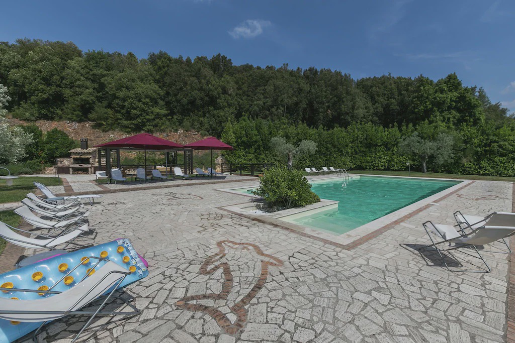 Montoro Apartment | Luxury, modern apartment with pool and stunning views, 1 hour from Rome