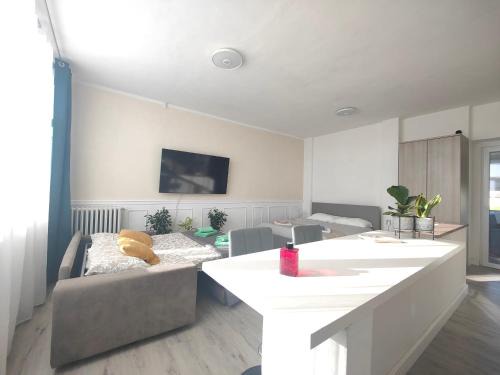 Vinovo Apartment | Mini Loft con terrazza vista Alpi