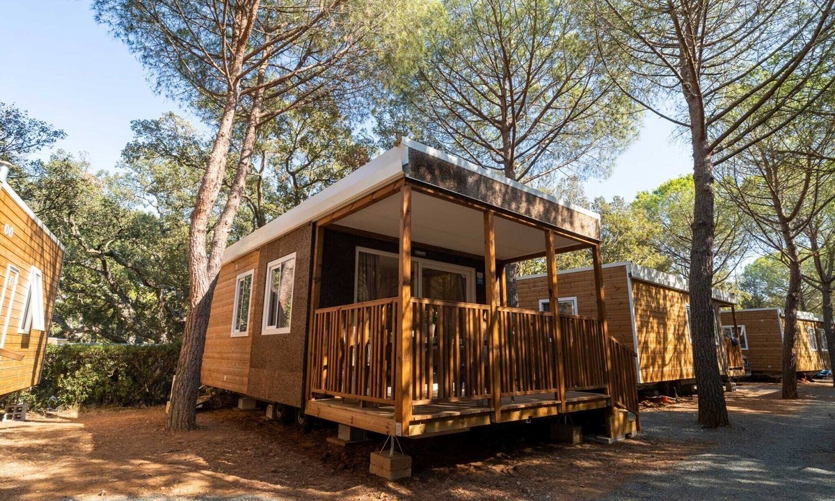 Le Rocchette House | Mobilhome im Ferienpark mit grosser Poolanlage