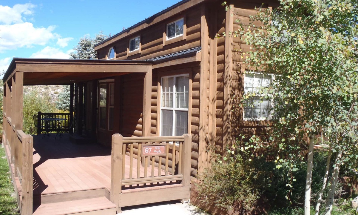 Almont Cabin | Modern "Tiny Home" Style Cabin on Taylor River with Private Fishing Access