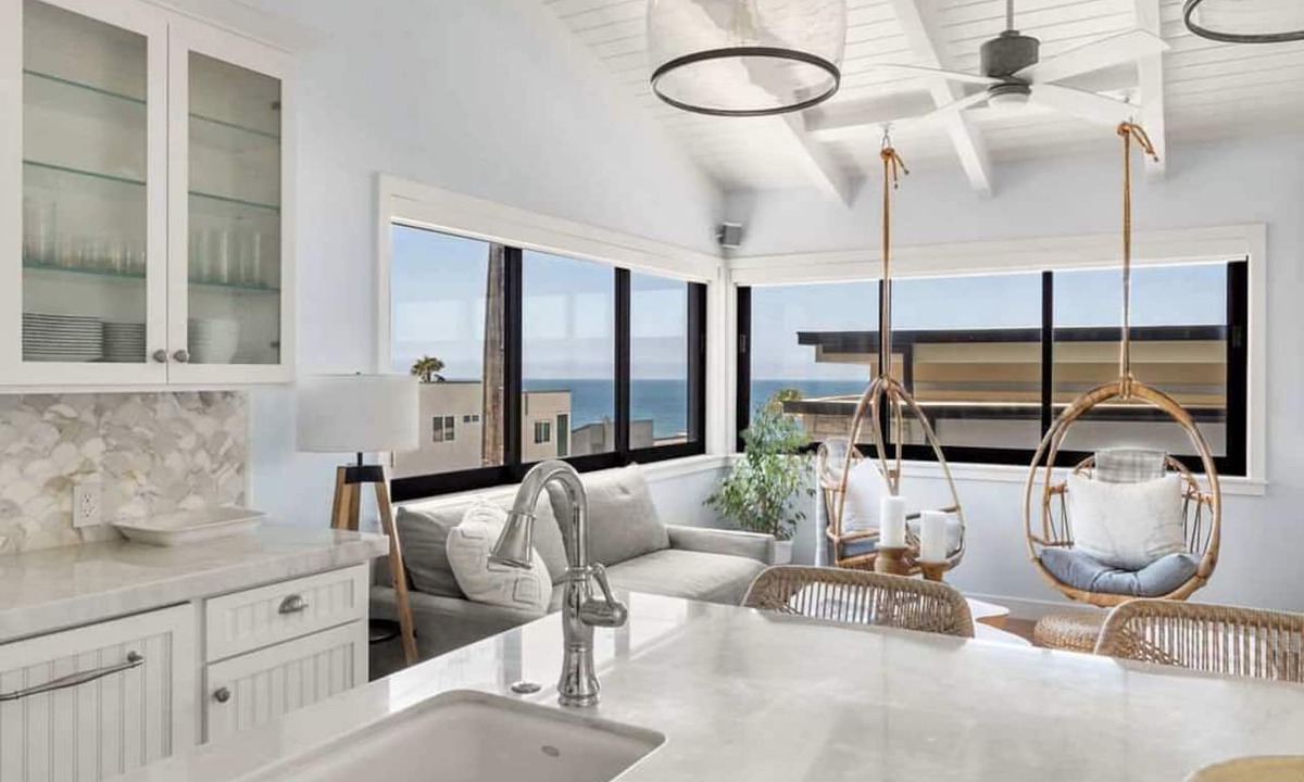 El Porto Apartment | Oceanview 2,200 SF Home | Steps to Beach | Gym