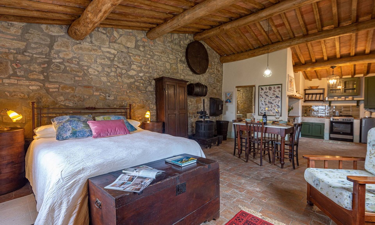 Radicofani Ski Chalet | Podere Colombaio - Bucaneve chalet in historical Podere in Val d'Orcia