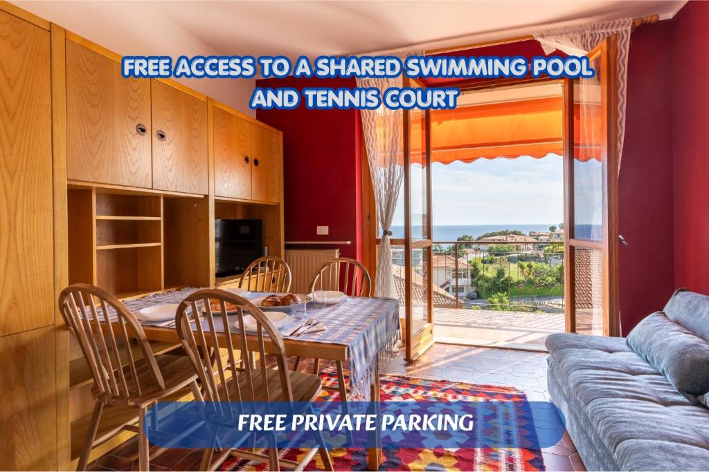 Piani Paorelli Apartment | Relax Vista Mare tra Piscina e Natura