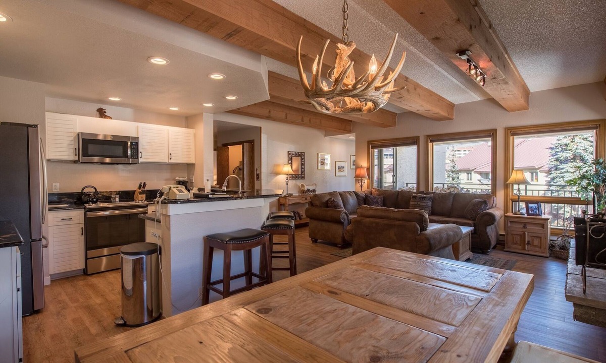 Mount Crested Butte Condo | Rustic-Contemporary 3Br With Great Views!