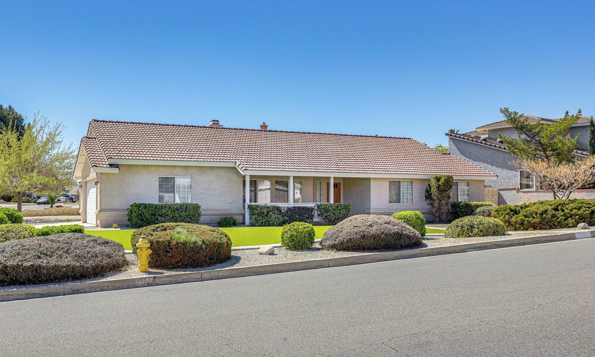 Victorville House | Spring Valley Lake Home w/Desk & Fenced Yard