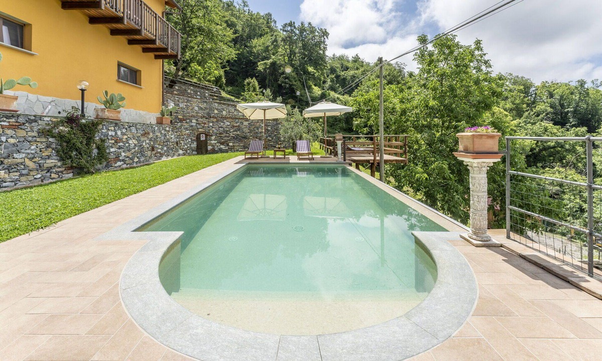 Uscio Villa | Stunning private villa with internet, A/C, private pool, TV, terrace, pets allowed, panoramic view