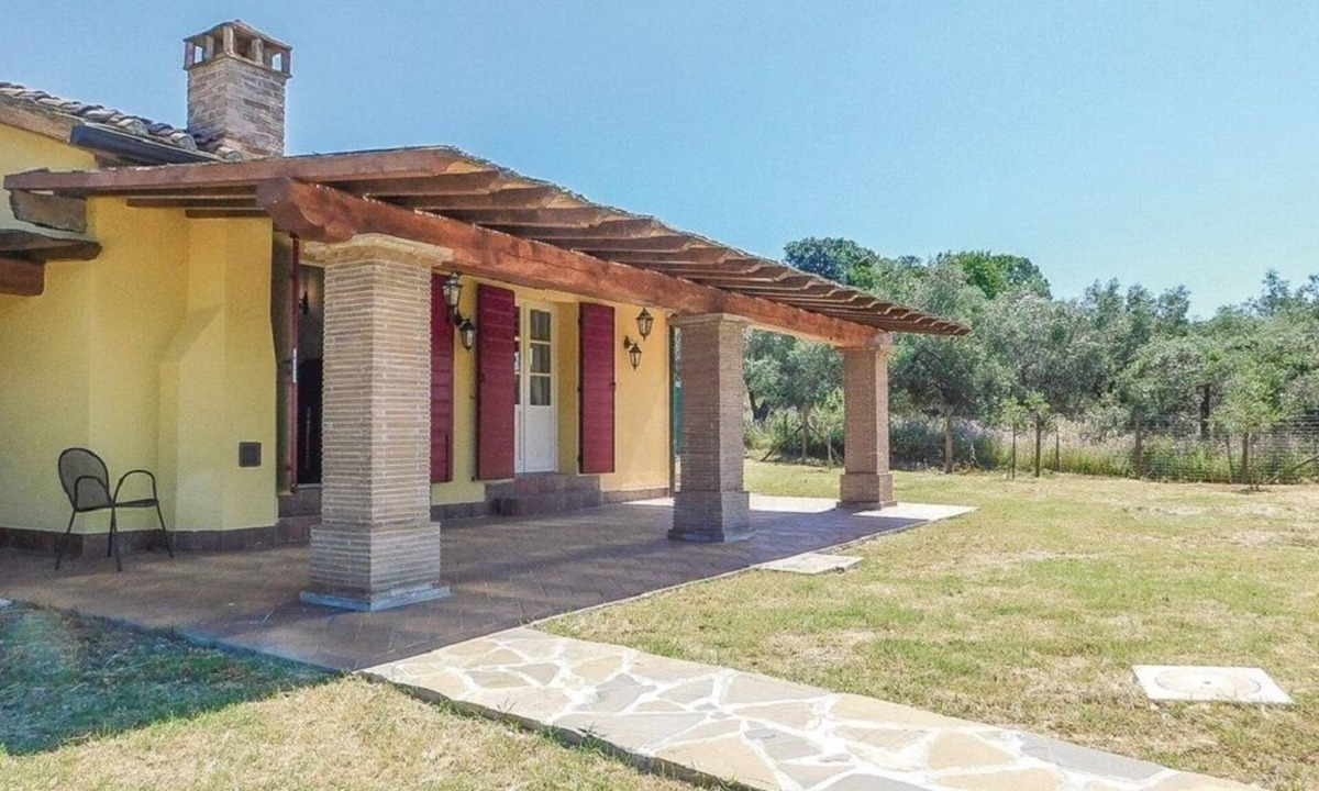 Monteverdi Marittimo House | Tuscany: House "Old Abbey" among the olive trees with pool