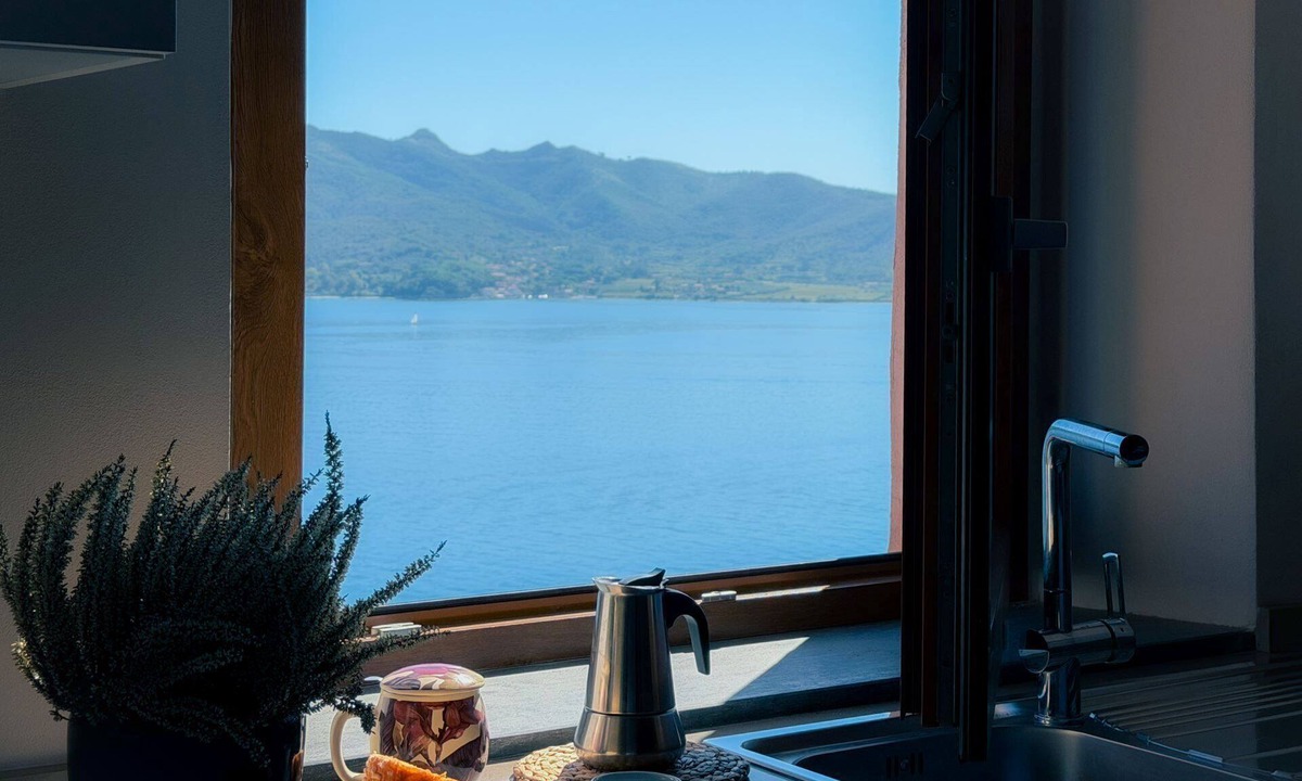 Portoferraio Old Town Apartment | Unique apartment is located on the second floor and consists of a living room with a kitchen corner,