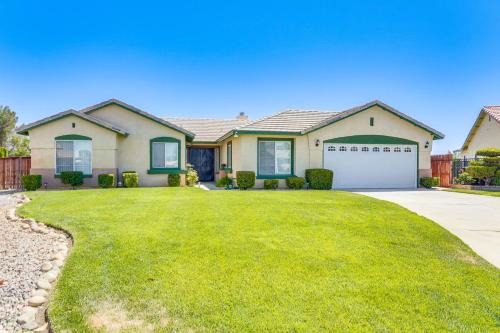 Victorville House | Victorville Home w/Large Yard & Charcoal Grill!