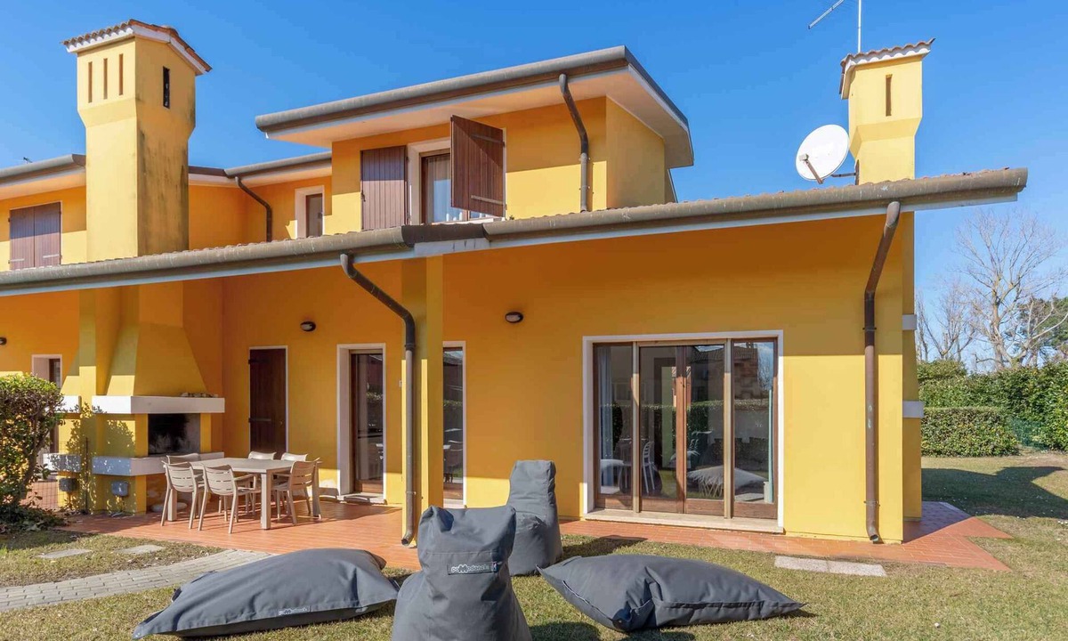 Isola Albarella House | Villa mit Klimaanlage und Garten