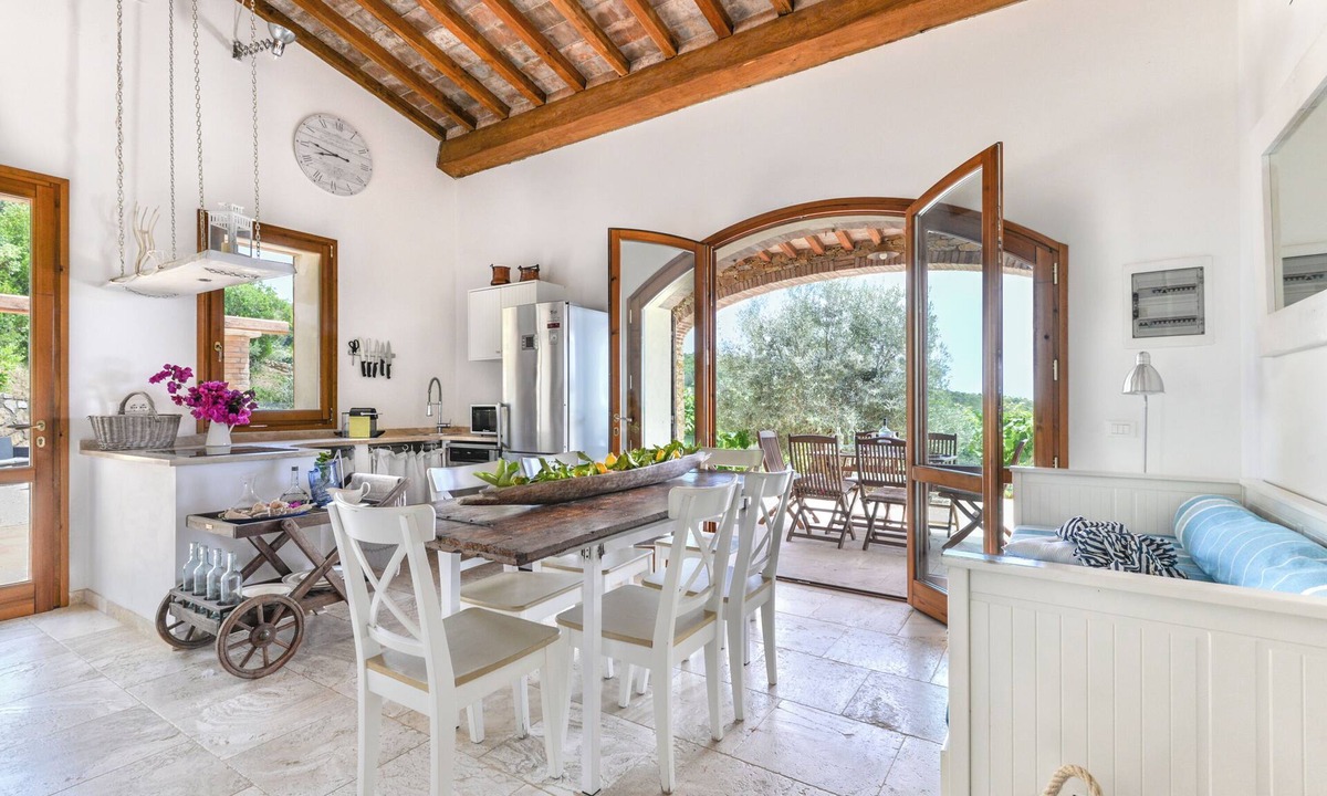 Porto Azzurro Villa | Villa 'Sea and Country' with Sea View, Private Pool and Wi-Fi