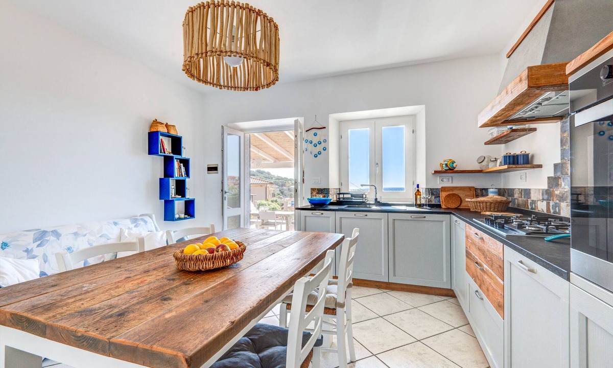 Seccheto Villa | Villa 'Villetta Melete' with Sea View, Wi-Fi and Air Conditioning