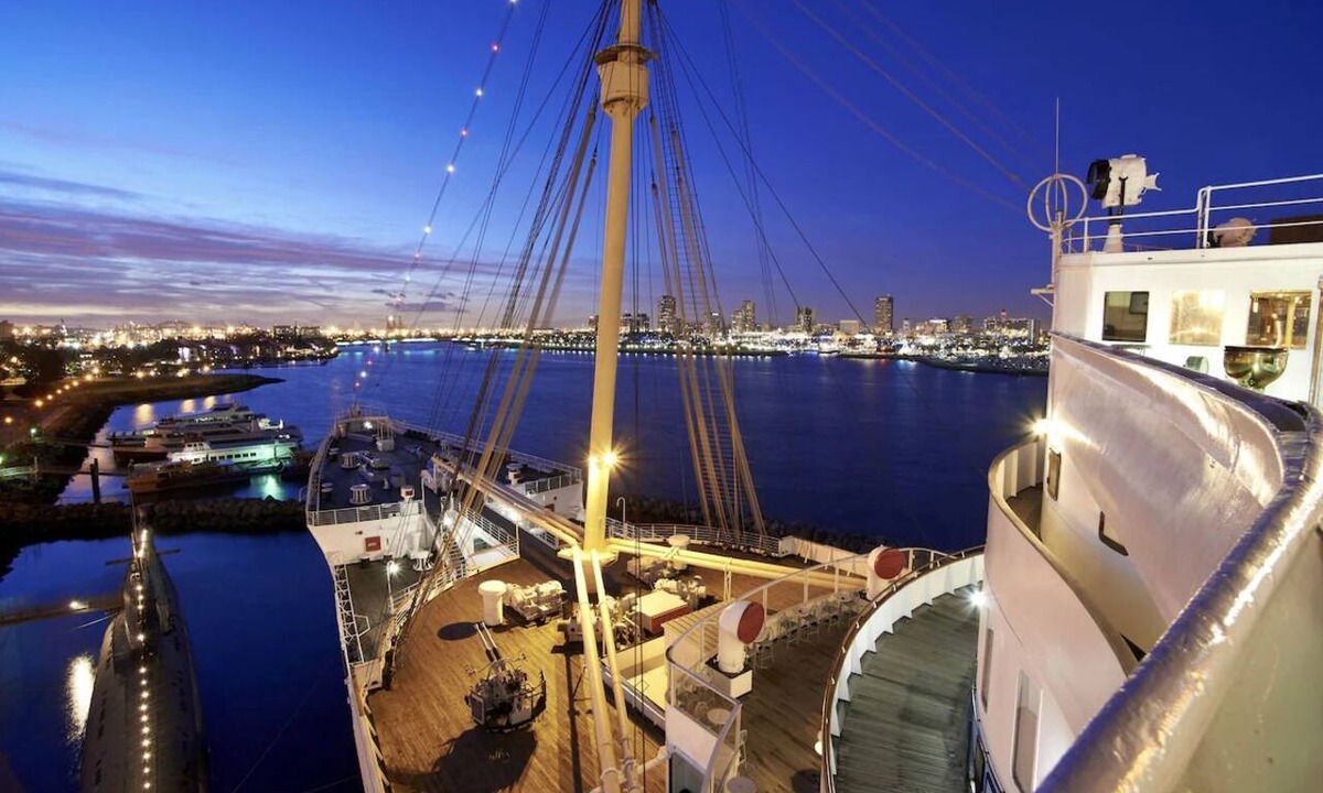 Harbor Hotel | Vintage Ocean Liner Room Perfect for Maritime History Enthusiasts