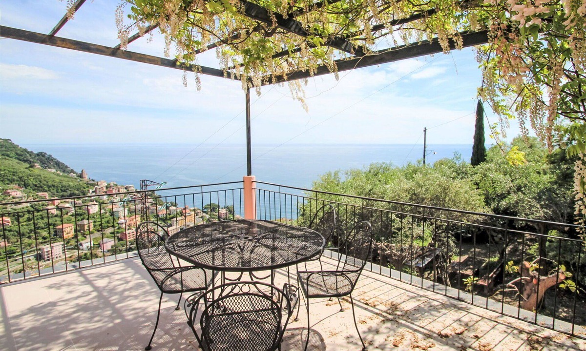 Zoagli House | Wonderful private villa for 4 people with A/C, TV, terrace and pets allowed