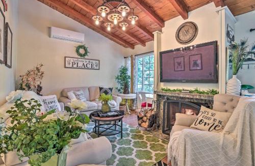 Crestline House | 1 Mi to Lake Gregory: Boho Crestline Cabin