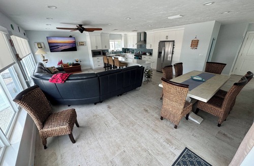 Port Pine Heights House | 1 story 3-bedroom house in tranquil Big Pine Key 100 ft dock