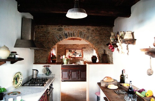 Camporgiano Villa | 17th Century Restored Villa, Private Pool, in Medieval Village, Fantastic Views