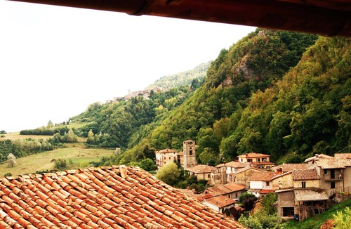 Camporgiano Villa | 17th Century Restored Villa, Private Pool, in Medieval Village, Fantastic Views