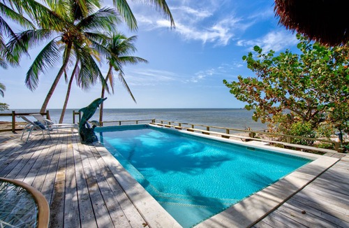 Coupon Bight Aquatic Preserve House | 300’ Private Beach, Pool & Rooftop w Panoramic Ocean Views