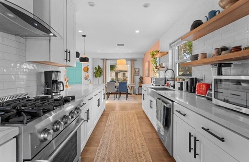 Crenshaw House | 4BR + Studio ADU | Pool & Workspace | Lemon Tree