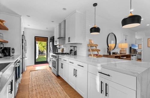 Crenshaw House | 4BR + Studio ADU | Pool & Workspace | Lemon Tree