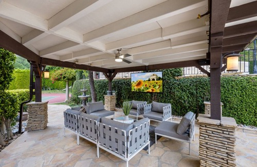 Beverly Hills Villa | Abington - Elegant Mediterranean Estate with Private Outdoor Oasis