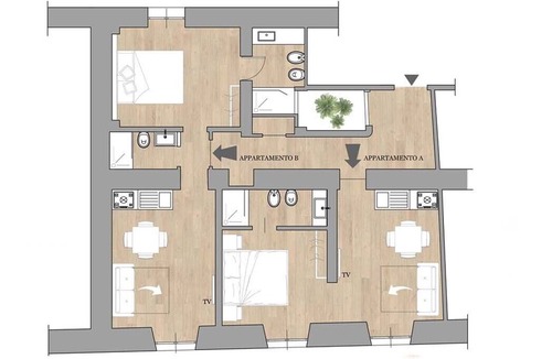 Pre Apartment | Acquario, Comfort and Charme - "B"