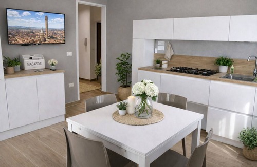 Bologna Fiere District Apartment | Al Crocevia – Bright Holiday Apartment with Park View and Free Parking