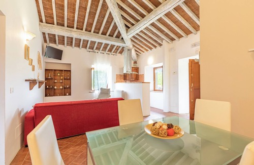 Chianciano Terme Apartment | Apartment 'La Loggia' with Mountain View, Shared Pool and Wi-Fi